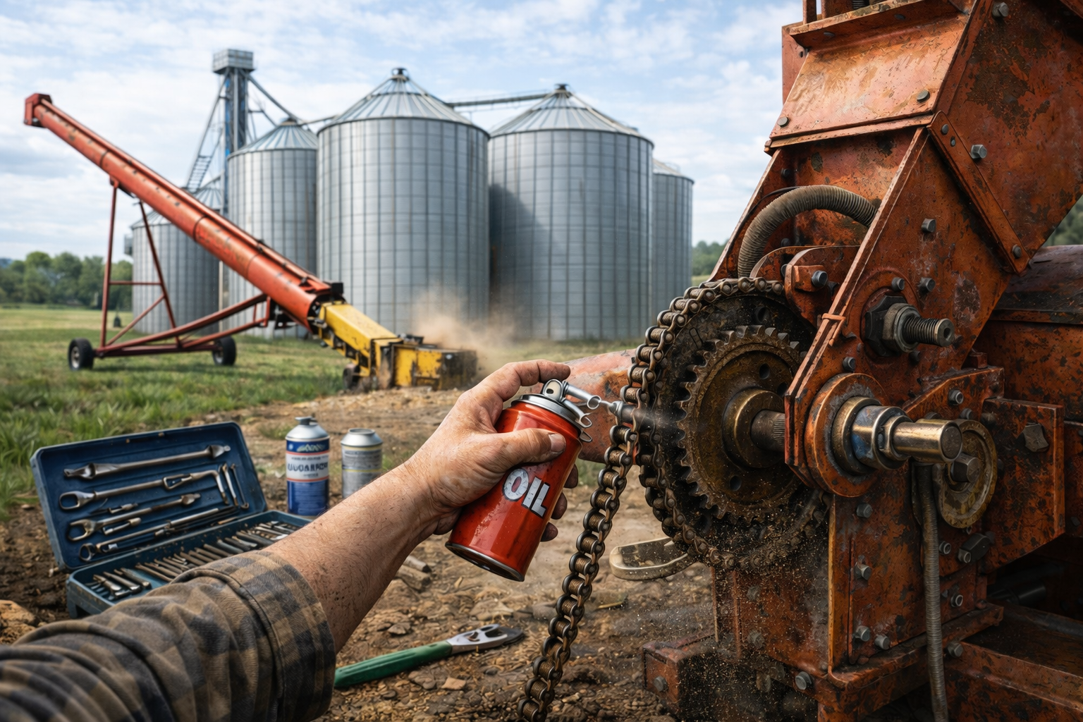 Spring Maintenance for Grain Handling Equipment: Augers, Legs, and Conveyors