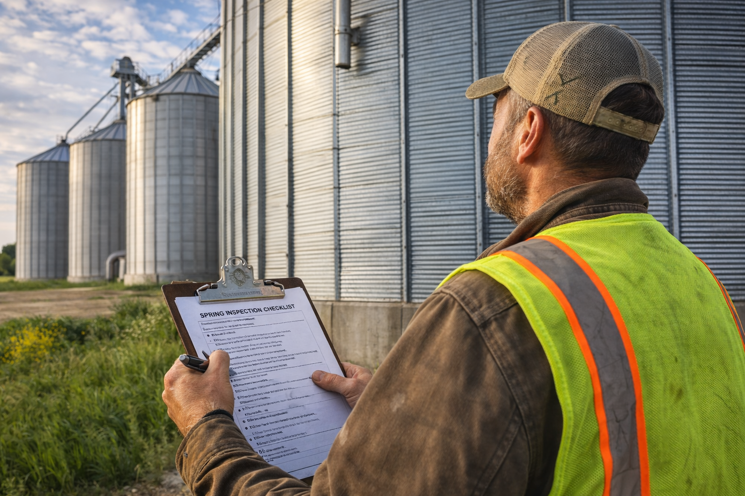 Spring Grain Bin Inspection Checklist: What Farmers Should Check Before Harvest Season