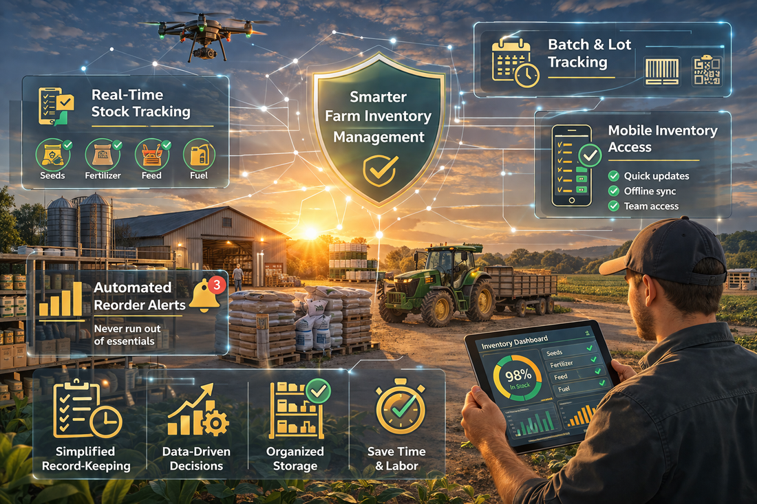 How to Improve Farm Inventory Management Without Adding More Work