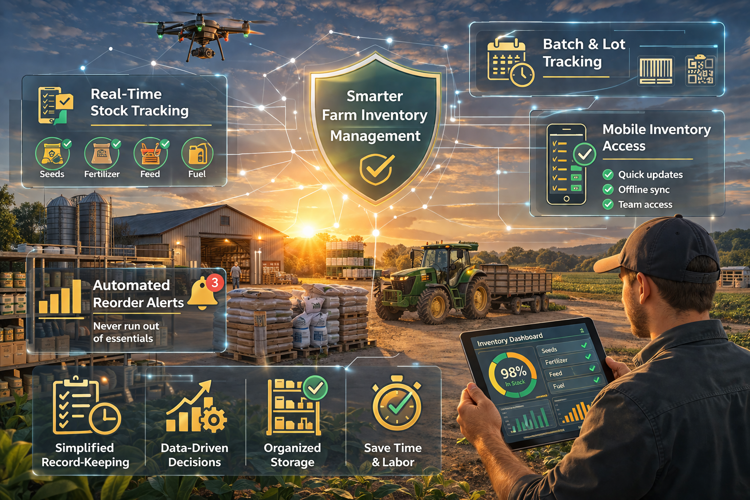 How to Improve Farm Inventory Management Without Adding More Work