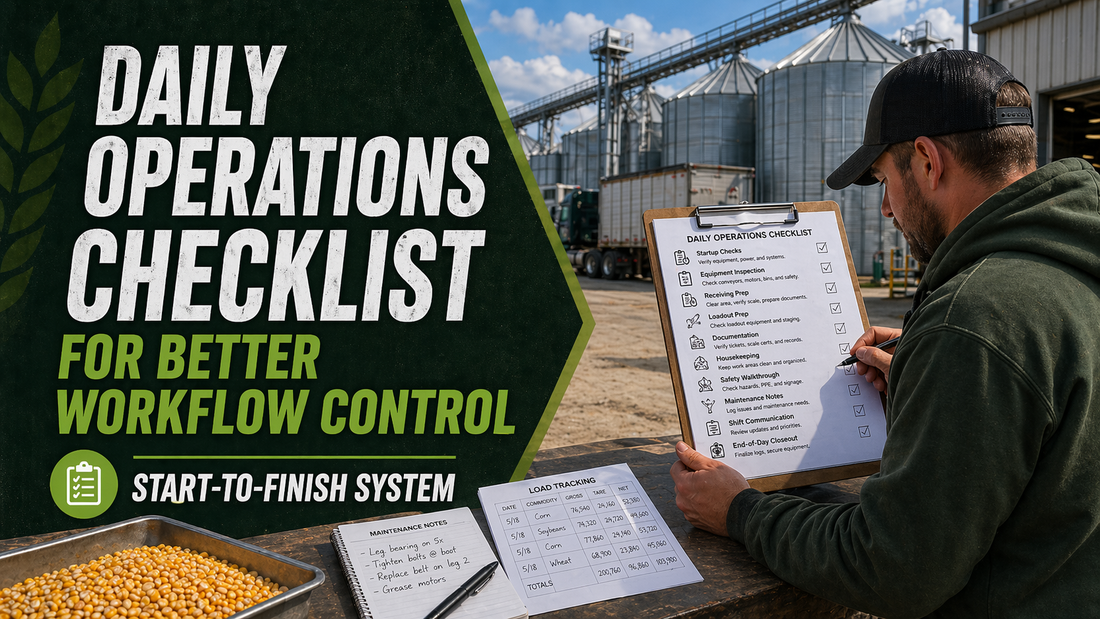 Daily Operations Checklist for Better Workflow Control