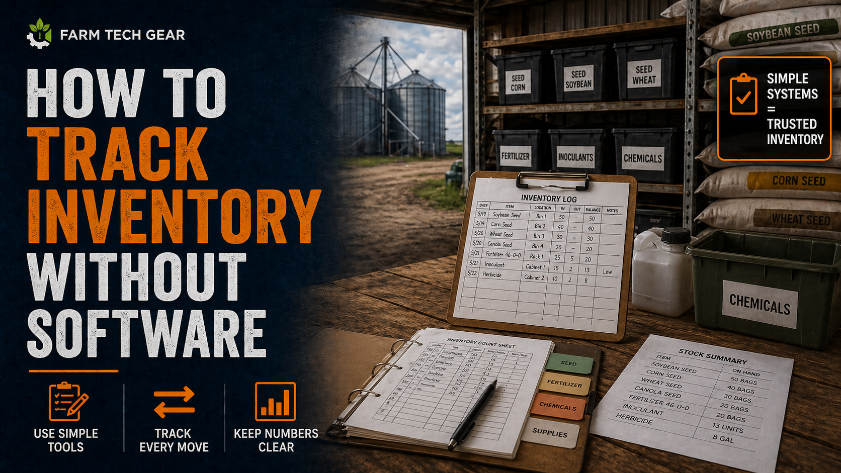 How to Track Inventory Without Software