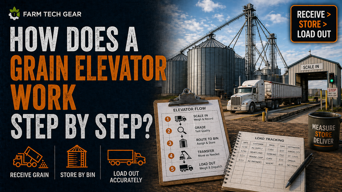 How Does a Grain Elevator Work Step by Step?