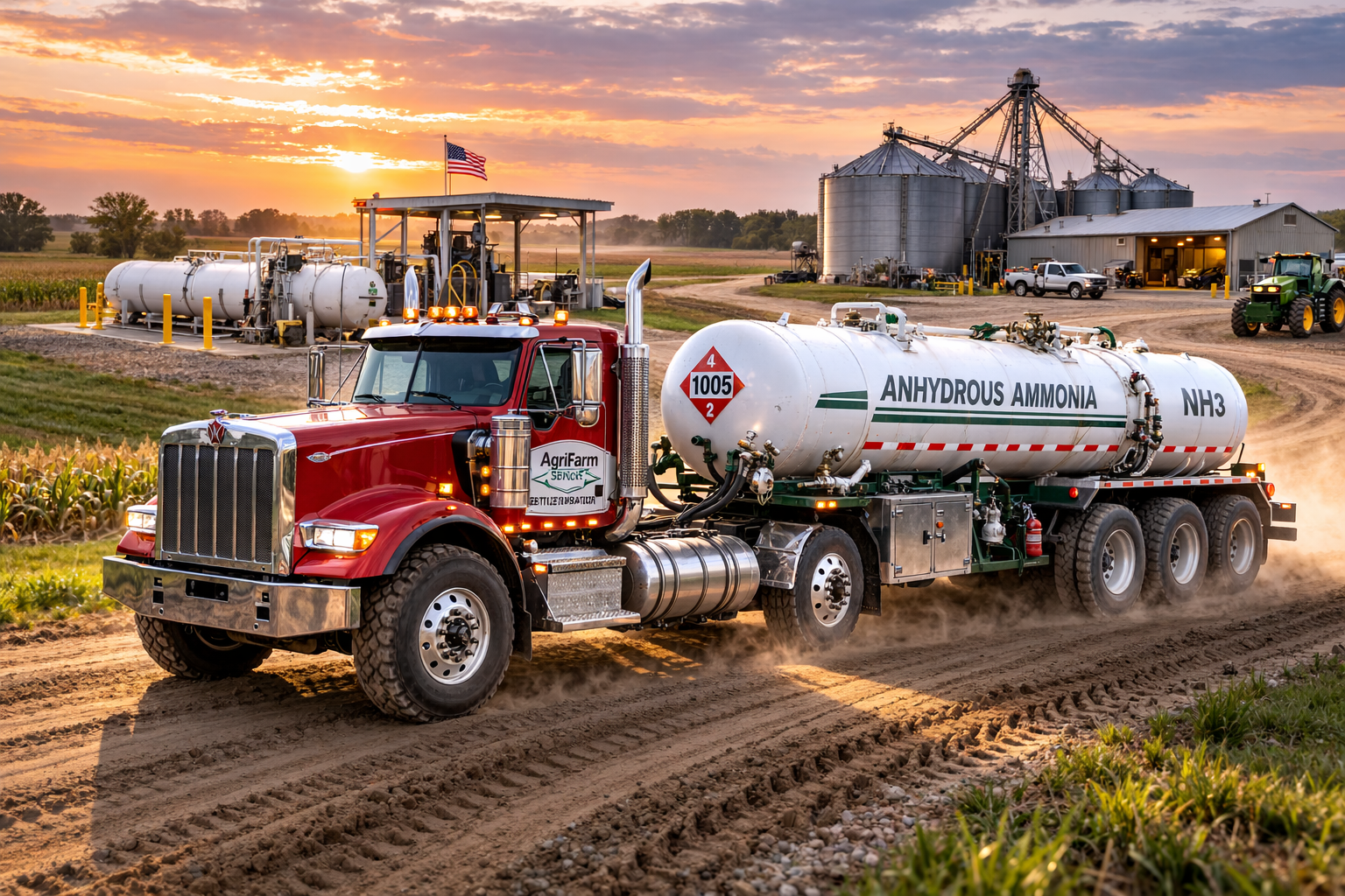 Safe Handling of Anhydrous Ammonia in Agricultural Operations