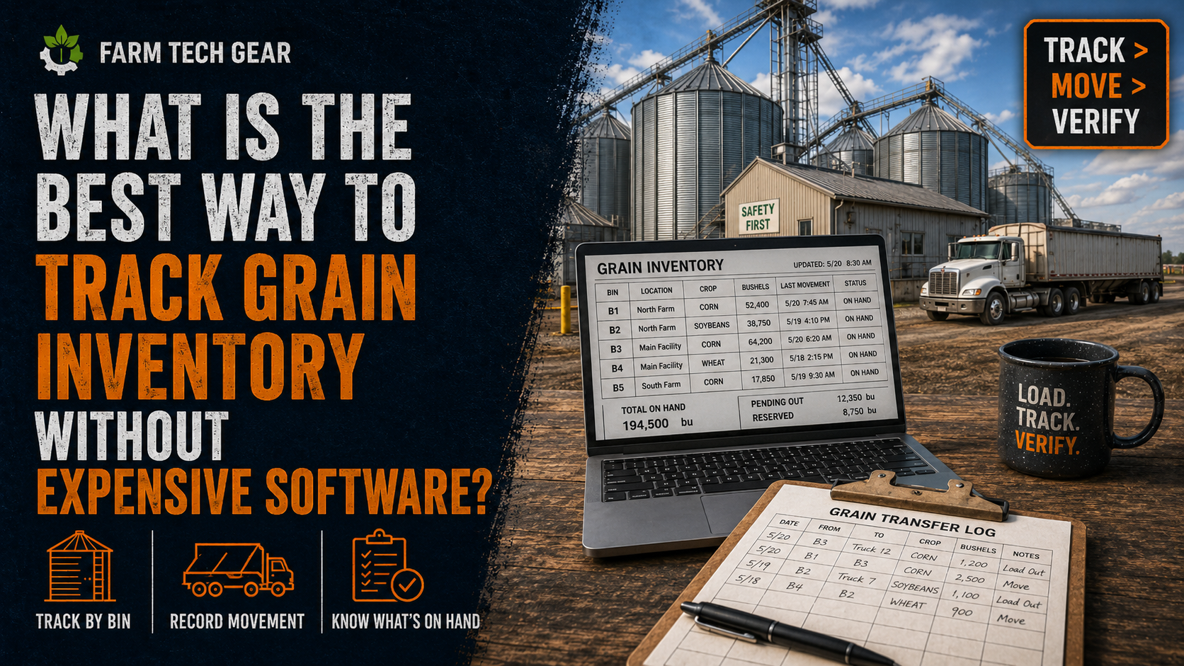 What Is the Best Way to Track Grain Inventory Without Expensive Software?