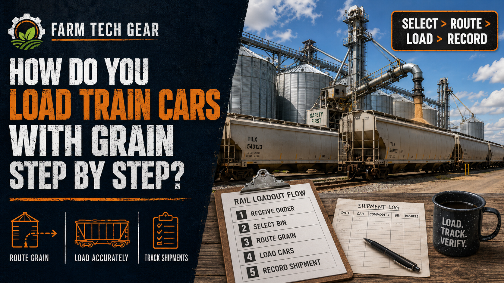 How Do You Load Train Cars With Grain Step by Step?