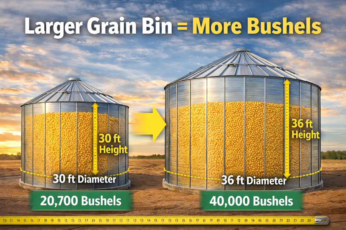 Grain Bin Measurement Methods for Farmers: How to Estimate Storage Accurately