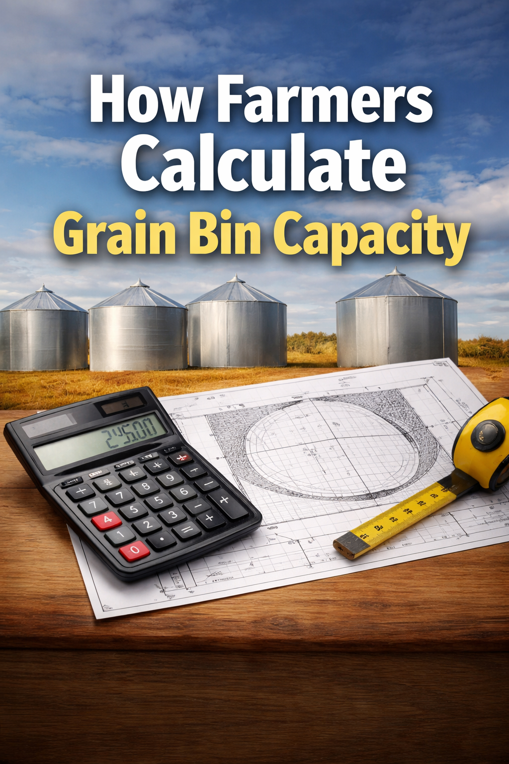 How Farmers Calculate Grain Bin Capacity