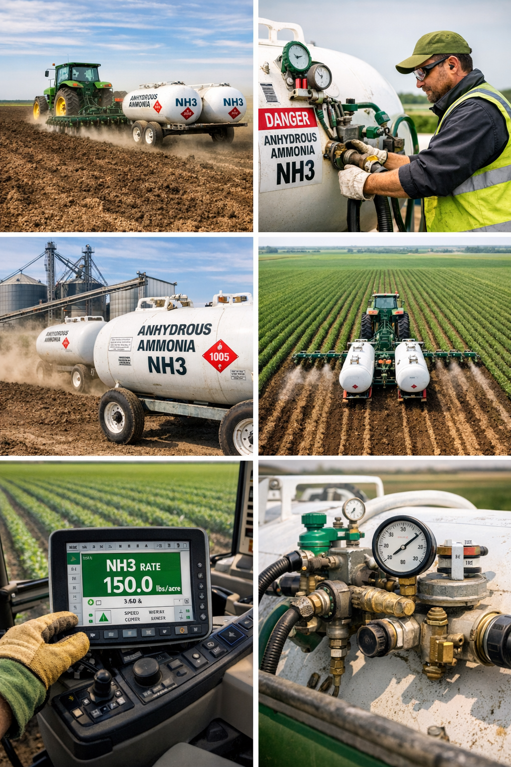 NH3 Transportation in Agriculture: How Anhydrous Ammonia Moves from Plant to Field