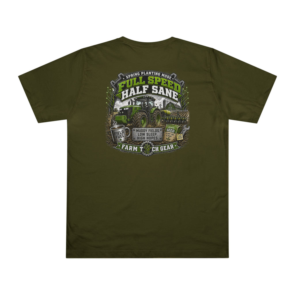 Spring Planting Mode Full Speed Half Sane T-Shirt