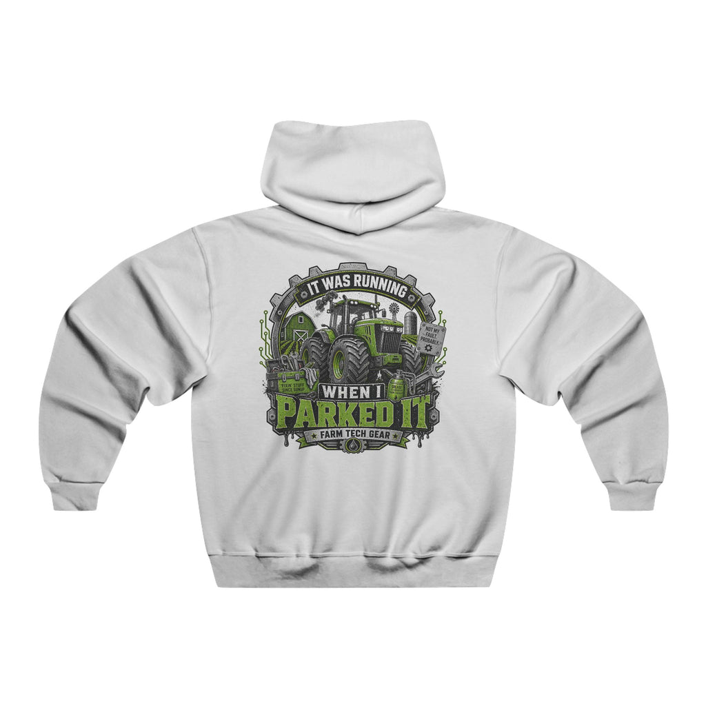 It Was Running When I Parked It Hooded Sweatshirt