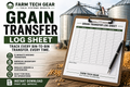 Grain Transfer Log Sheet (Bin-to-Bin Tracking System) Printable PDF