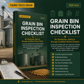 Grain Bin Inspection Checklist PDF | Bin Readiness, Safety & Storage Review System