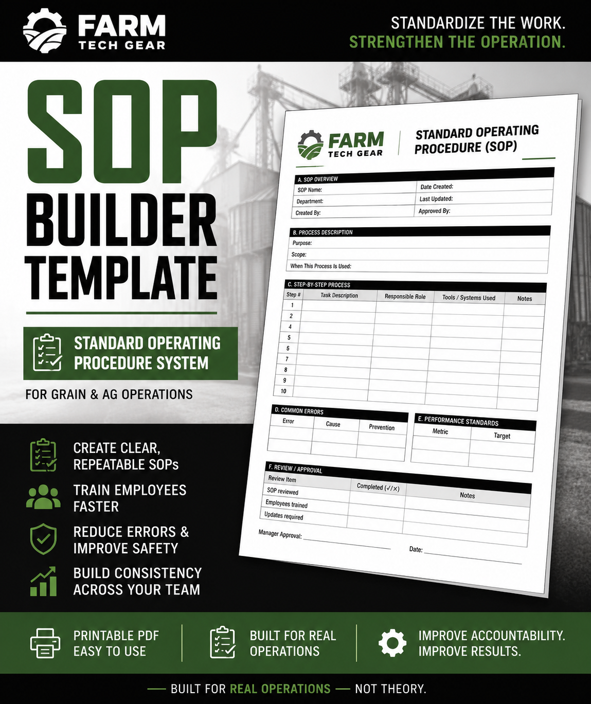 Standard Operating Procedure (SOP) Builder